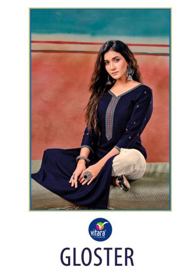 Gloster By Vitara Fashion Designer Kurti With pent Collection